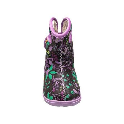 Baby Bogs II Cartoon Flower (Black Multi)