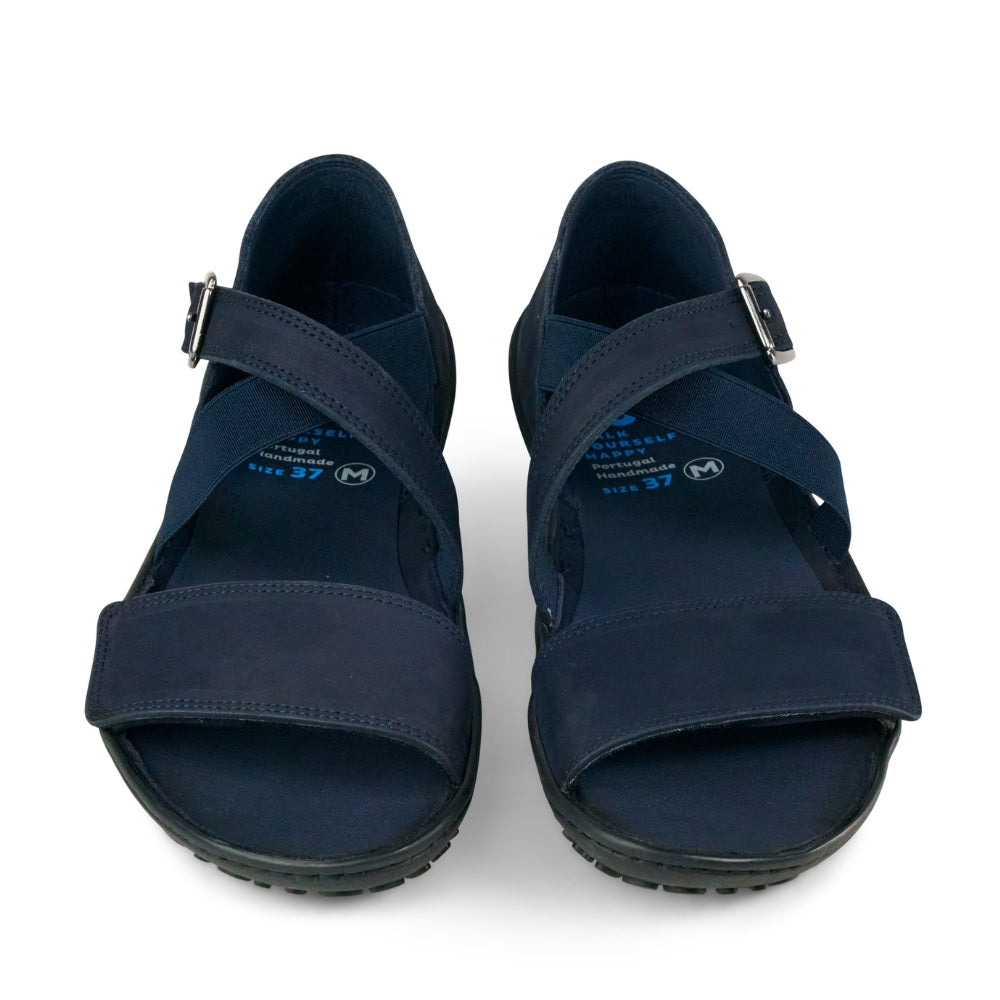 Sandals Isa Nubuk (blue)