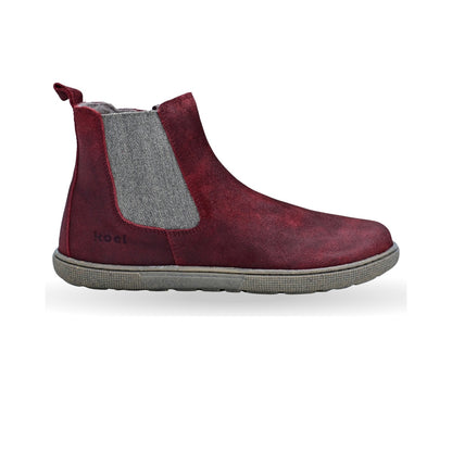 Filas Cloud Wool baskāju puszābaki (bordo) — sānskats