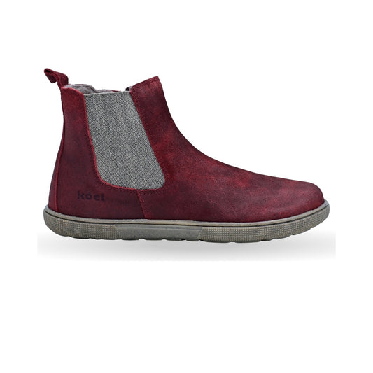 Filas Cloud Wool baskāju puszābaki (bordo) — sānskats