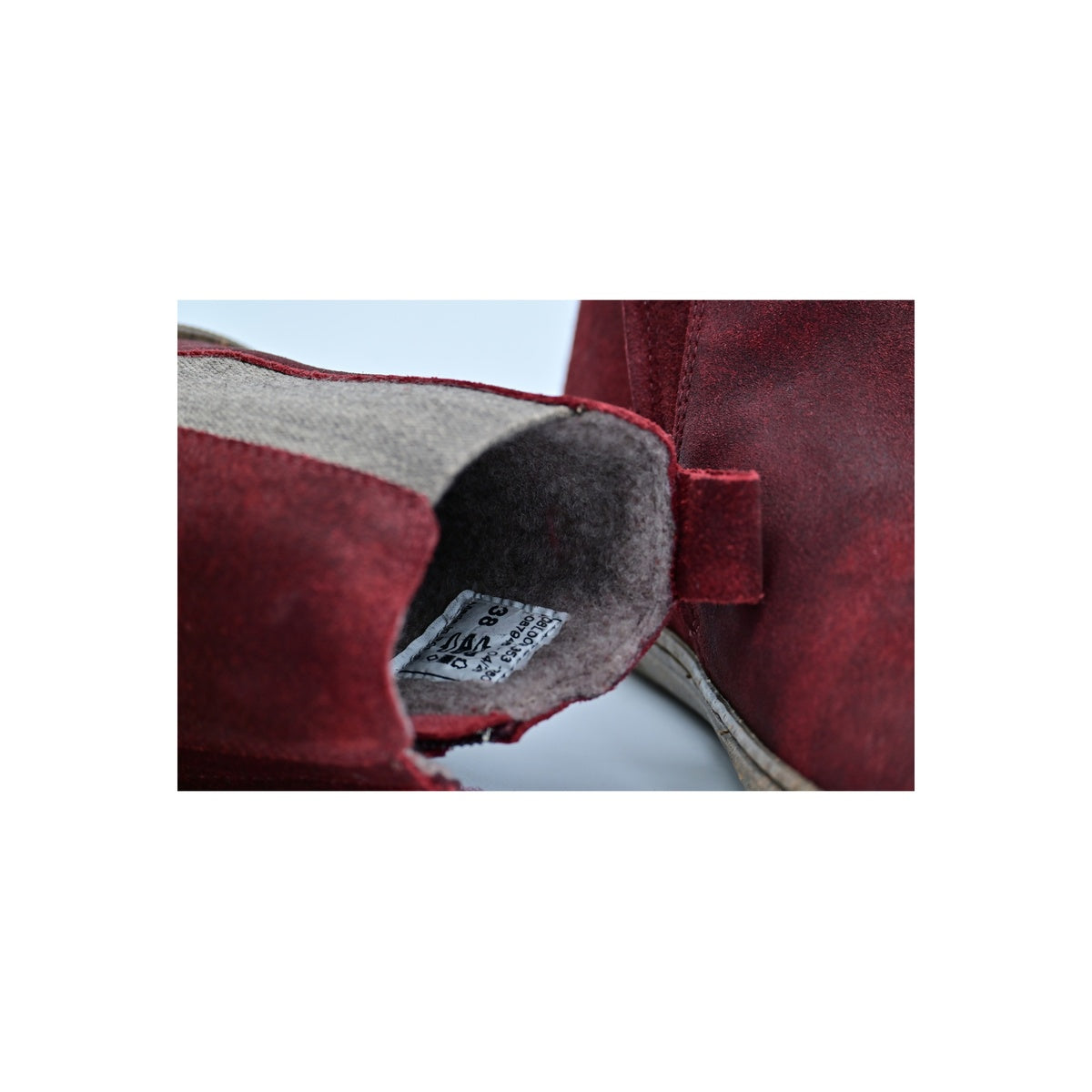 Filas Cloud Wool baskāju puszābaki (bordo) — attēls 2