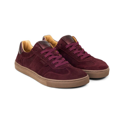 Helena Suede ielas stila baskāju kedas (bordo) — attēls 3