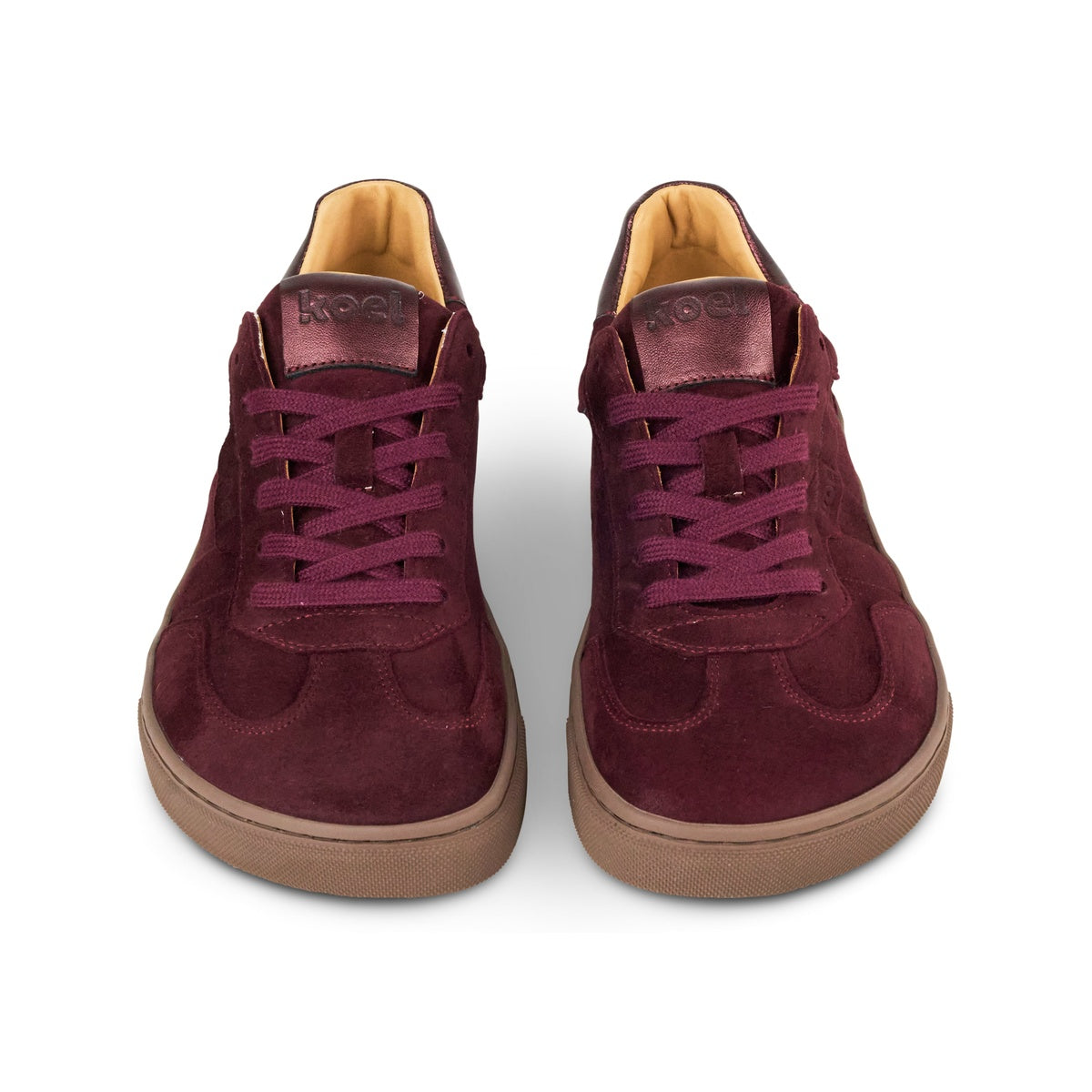 Helena Suede ielas stila baskāju kedas (bordo) — attēls 4