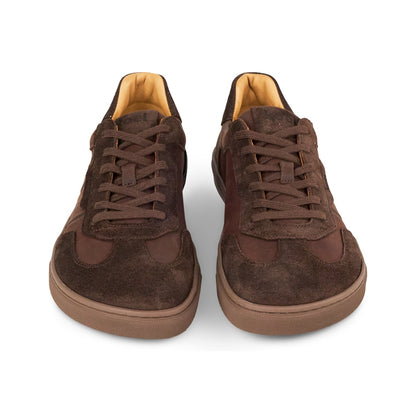 Helio Suede vīriešu baskāju kedas (šokolādes brūnas) — attēls 4