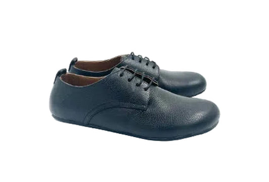 Sieviešu ādas barefoot apavi “Linnet” (melni)