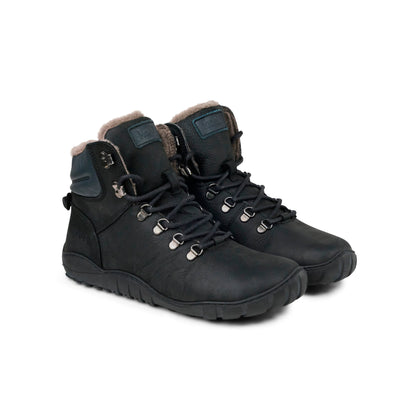 Koel Porter Lambswool melni barefoot ziemas zābaki