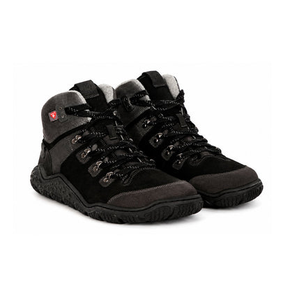 Black Koel Robo 2.0 Merino men's barefoot boots, pair