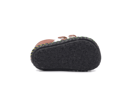First-walker Barefoot Sneakers "Little Woodpecker" (tan)