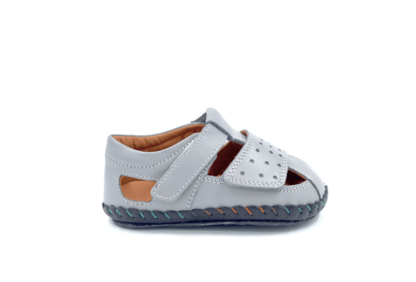 First-walker Barefoot Sandals "Little Sanderling" (grey)