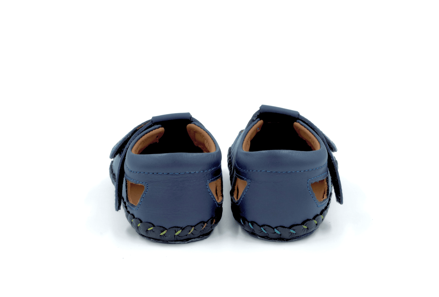 First-walker Barefoot Sandals "Little Sanderling" (navy)