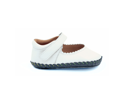 First-walker Barefoot Sandals "Little Dove" (white)