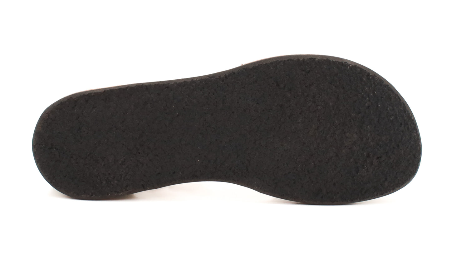 Barefoot Leather Sandals for Women "Teal" (grey)