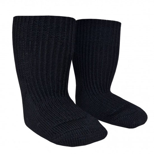 Vegateksa 95% merino vilnas zeķes, melnas