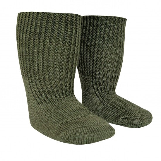 Vegateksa 95% merino vilnas zeķes, olīvzaļas