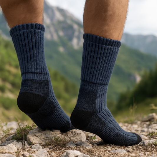 Vegateksa Coolmax un merino vilnas tehniskās zeķes, tumši pelēkas