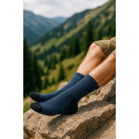 Vegateksa Coolmax un merino vilnas tehniskās zeķes, tumši pelēkas