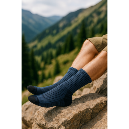 Vegateksa Coolmax un merino vilnas tehniskās zeķes, tumši pelēkas