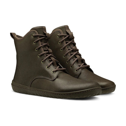 Vivobarefoot Vīriešu ādas zābaki Scott II (kastaņbrūni) — produkta skats 2