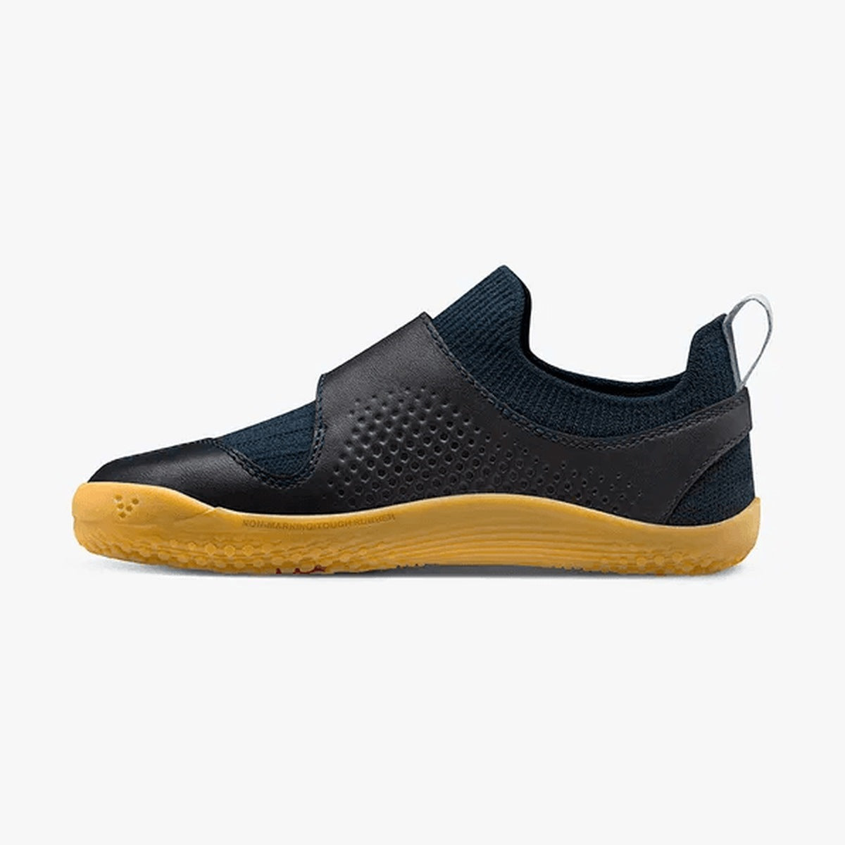 Vivobarefoot Bērnu apavi Primus Knit II (pusnakts zili) — sānskats
