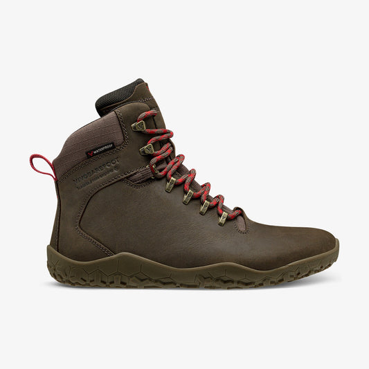 Vivobarefoot Sieviešu pārgājienu zābaki Tracker II FG (brūni) — ārpuses sānskats