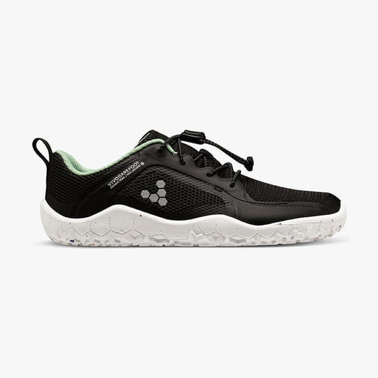 Vivobarefoot Bērnu apavi Primus Trail II FG (obsidiāna melni) — sānskats