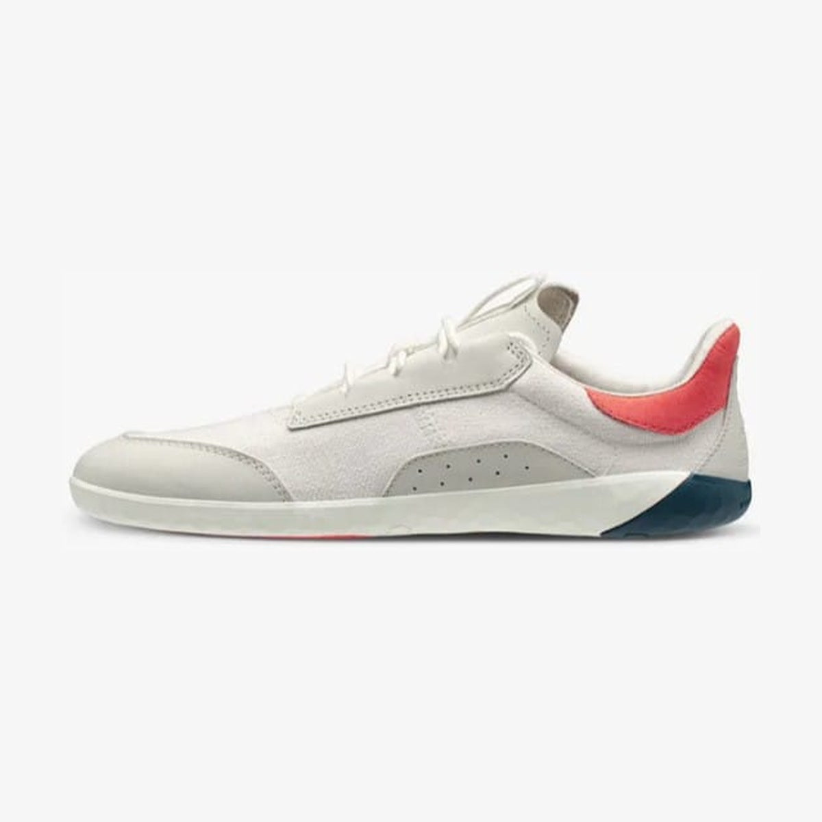Vivobarefoot Geo Shell sieviešu baskāju kedas (kaļķakmens/koraļļu) — sānskats