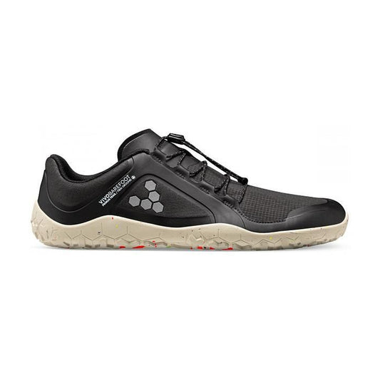 Vivobarefoot Sieviešu apavi Primus Trail II All Weather FG (obsidiāna melni) — sānskats