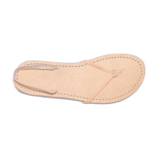 Vivobarefoot San-Dal ādas baskāju sandales (gaiši brūnas) — produkta skats 2