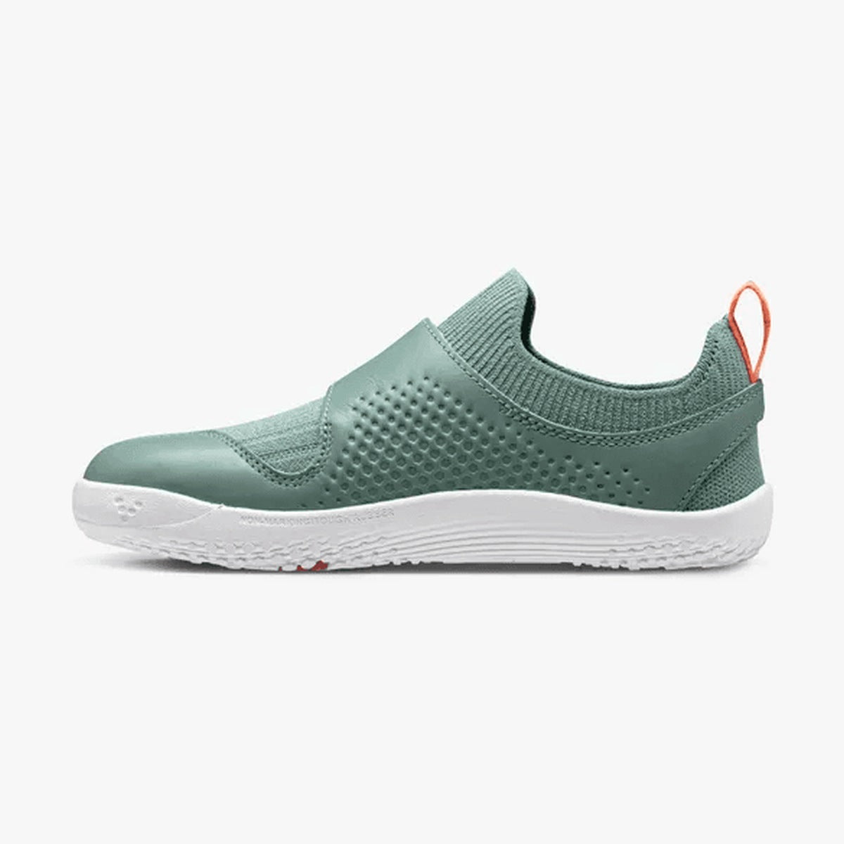 Vivobarefoot Bērnu apavi Primus Knit II (jūras zaļi) — sānskats