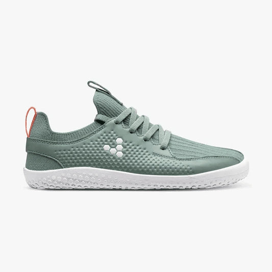 Vivobarefoot Jauniešu apavi Primus Knit II (jūras zaļi) — sānskats