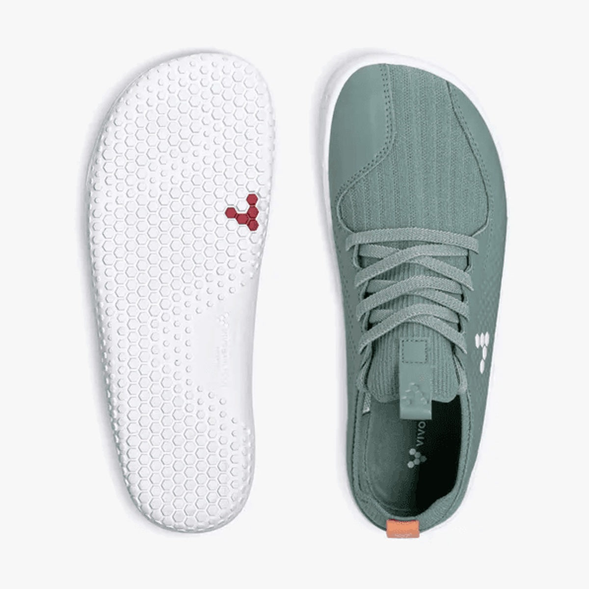 Vivobarefoot Jauniešu apavi Primus Knit II (jūras zaļi) — produkta skats 2