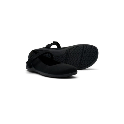 Women Flats Cassie knit (black)