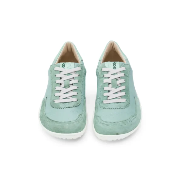 Barefoot Women Sneakers Isabella Suede (mint green)