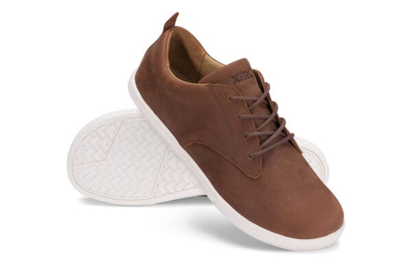 Brown Barefoot Xero dress shoes - GLM-BRN