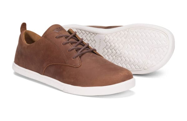 Brown Barefoot Xero dress shoes - GLM-BRN