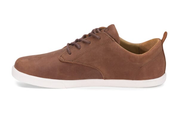 Side L of Brown Barefoot Xero dress shoes - GLM-BRN