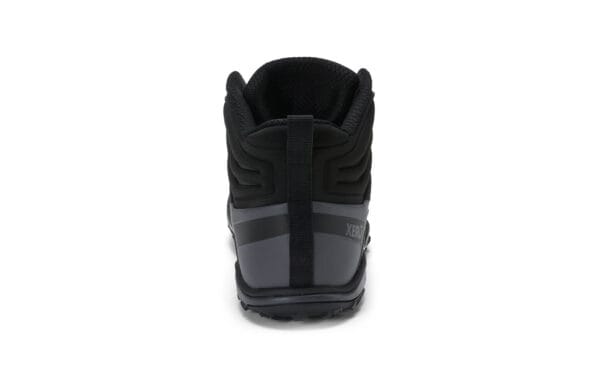 Back view of Xero Shoes hiking boots (black) - SCXM-BKAP