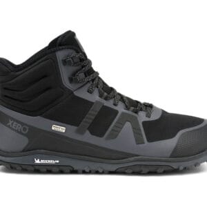 Side R of Xero Shoes hiking boots (asphalt) - SCXM-BKAP