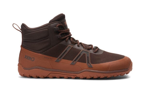 Side R of Xero Shoes hiking boots (brown) - TMXM-JNMQ