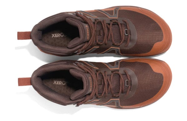 Top view of Xero Shoes hiking boots (mocha) - TMXM-JNMQ