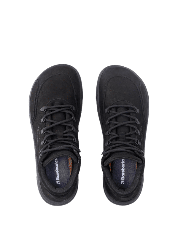 Top view of Be Lenka barefoot high-tops (all black) - 2gexp0o60z