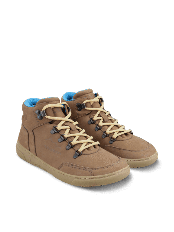 Angled view of Be Lenka barefoot high-tops (walnut brown) - ntpvap4yfr