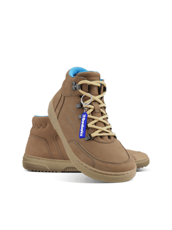 Angled view of Be Lenka barefoot high-tops (walnut brown) - ntpvap4yfr