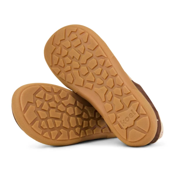 Sole view of Barefoot FRANCIE sneakers (dorado) - 08L064.301-515-36